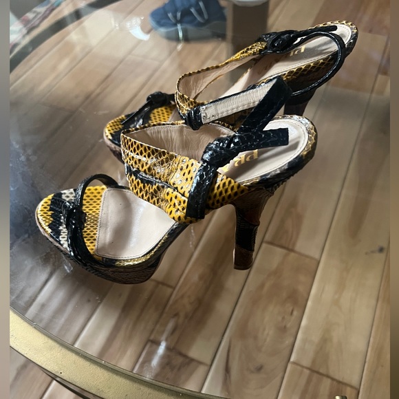 Prada Snakeskin Heels - Picture 3 of 11